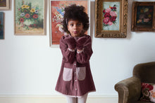 將圖片載入圖庫檢視器 Little Cotton Clothes - Velvet Jules Dress in Sugarplum (2Y-6Y)
