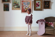 Load image into Gallery viewer, Little Cotton Clothes - Emille Romper in Sugarplum Floral (6M-2Y)
