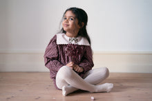 Load image into Gallery viewer, Little Cotton Clothes - Emille Romper in Sugarplum Floral (6M-2Y)
