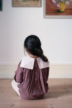 Load image into Gallery viewer, Little Cotton Clothes - Emille Romper in Sugarplum Floral (6M-2Y)
