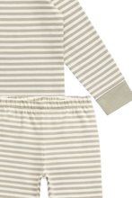 將圖片載入圖庫檢視器 [預購] Jamie Kay - Jude Long Sleeve Pyjama Set - Narrow Stripe Lichen/Cloud
