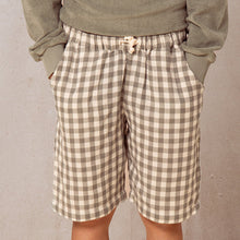 Load image into Gallery viewer, Studio Boheme - Basile Bermuda (Gingham)
