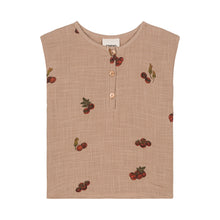 Load image into Gallery viewer, Studio Boheme - Blouse Roman (Nougat/Tomato)
