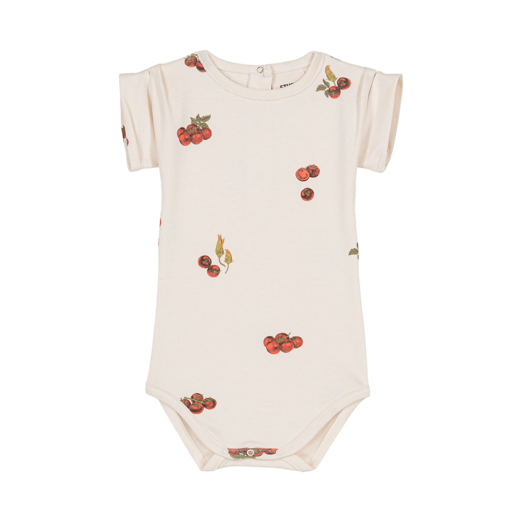 Studio Boheme - Bama Bodysuit (Off White/Tomato)