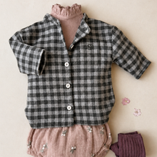 將圖片載入圖庫檢視器 Studio Boheme - Jim Shirt (Grey Gingham)
