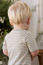 Load image into Gallery viewer, [預購] Jamie Kay - Halston Short Sleeve Pyjama Set - Narrow Stripe Lichen/Cloud
