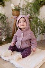 將圖片載入圖庫檢視器 [預購] Jamie Kay - Bear Cardigan - Dreamy Pink
