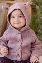將圖片載入圖庫檢視器 [預購] Jamie Kay - Bear Cardigan - Dreamy Pink

