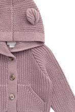 將圖片載入圖庫檢視器 [預購] Jamie Kay - Bear Cardigan - Dreamy Pink
