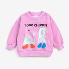 Load image into Gallery viewer, [預購] Bobo Choses - Booty Ghosts Baby Sweatshirt (18M/24M)
