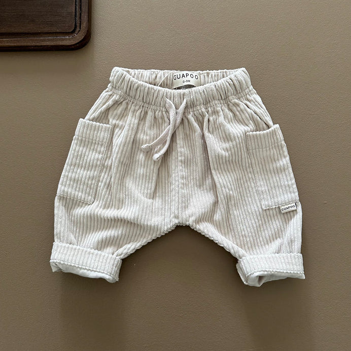 Guapoo - 燈心絨長褲 Creamy Silk