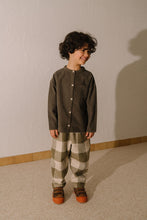 將圖片載入圖庫檢視器 Studio Boheme -  Carrot Pants (Kaki Gingham)
