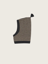 Load image into Gallery viewer, Organic Zoo - Charcoal Stripes Balaclava
