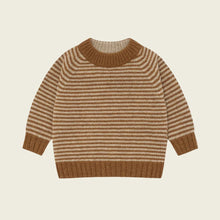 Load image into Gallery viewer, [預購] Organic Zoo - Chestnut Stripes Wool Jumper
