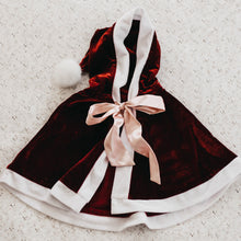 Load image into Gallery viewer, Christmas Red Velvet Cape
