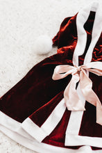 Load image into Gallery viewer, Christmas Red Velvet Cape
