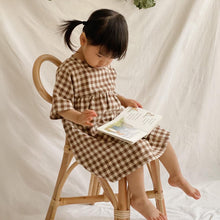 將圖片載入圖庫檢視器 Organic Zoo - 連身裙 (Chestnut Gingham)
