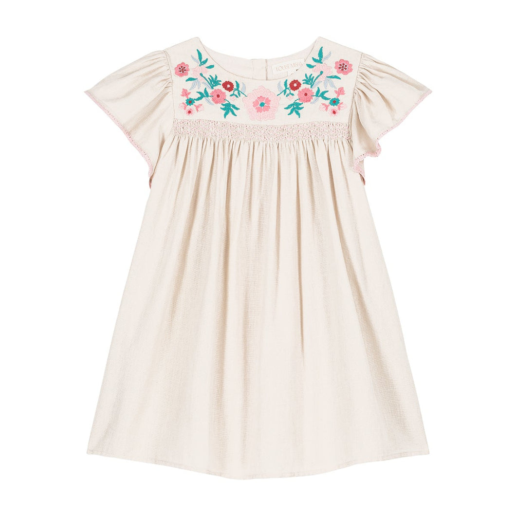 Louise Misha - Dress Ana (Cream) 2-6Y