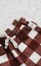 Load image into Gallery viewer, Gingham Denim Shorts
