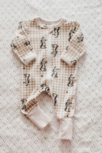 將圖片載入圖庫檢視器 [預購] 條文兔兔拉鍊連身衣
