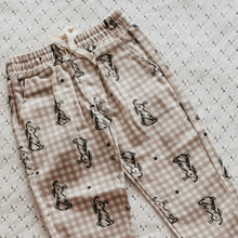 將圖片載入圖庫檢視器 [預購] 格紋兔兔牛仔褲
