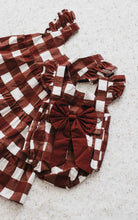Load image into Gallery viewer, Gingham Playsuit 格紋包屁衣 - 只剩 3-6月
