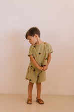 Load image into Gallery viewer, Studio Boheme - Georgy Terry Shorts (Green Watermelon)
