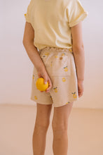 Load image into Gallery viewer, Studio Boheme - Georgy Terry Shorts (Lemon)
