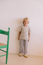 Load image into Gallery viewer, Studio Boheme - Orso T-Shirt (Blue/Gold Stripes)
