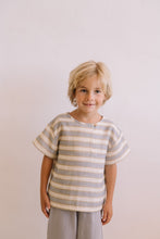 Load image into Gallery viewer, Studio Boheme - Orso T-Shirt (Blue/Gold Stripes)
