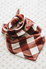 Load image into Gallery viewer, 🎄 Bencer and Hazelnut - Dog Bandana - Gingham
