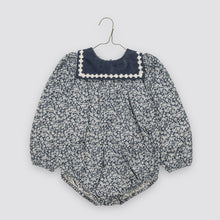 Load image into Gallery viewer, Little Cotton Clothes - Emilie romper Barley Floral (6M-2Y)
