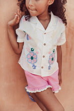 Load image into Gallery viewer, Louise Misha - Shorts Vallaloid (Pink Fragola Vichy) 2Y, 4Y, 6Y
