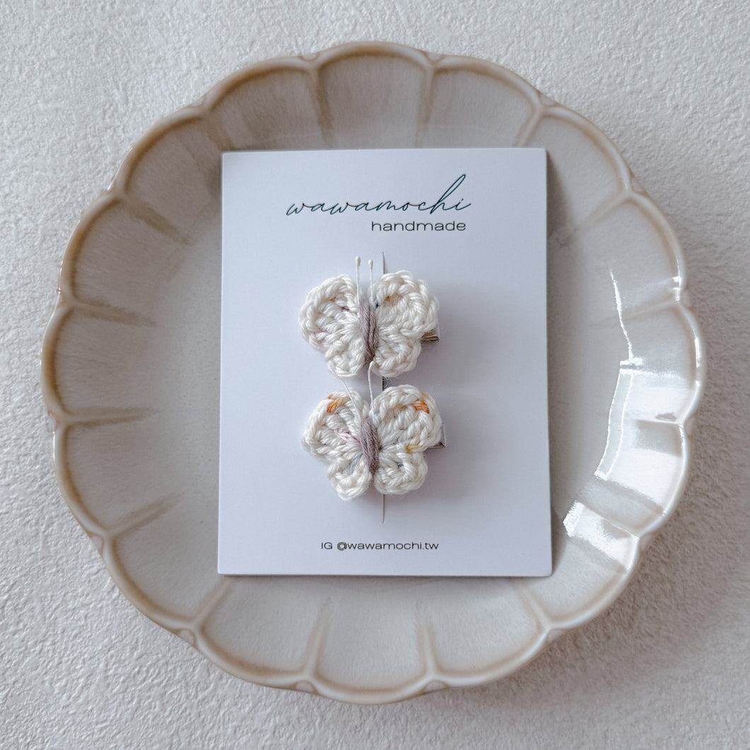 Wawamochi - Butterfly (白色) 2入
