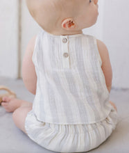 Load image into Gallery viewer, Quincy Mae - Woven Tank + Short Set || Sky Stripe
