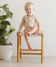 Load image into Gallery viewer, Quincy Mae - Woven Tank + Short Set || Yellow Plaid
