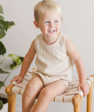 Load image into Gallery viewer, Quincy Mae - Woven Tank + Short Set || Yellow Plaid
