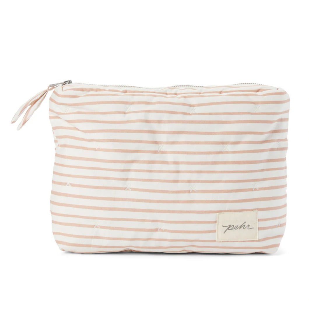 Pehr - Toiletry Bag (Stripes Away Pink)