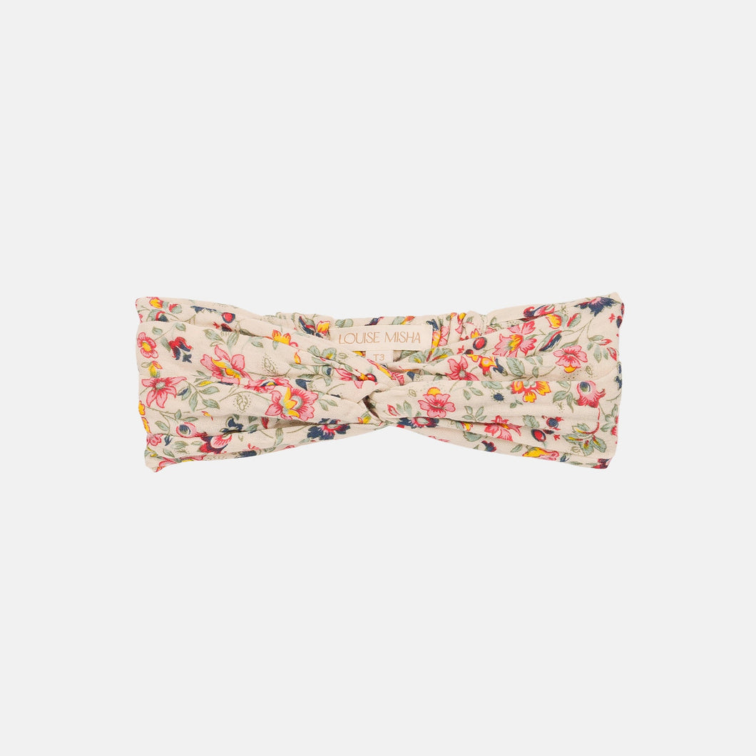 Louise Misha - Headband Julie (Cream Wild Flowers)