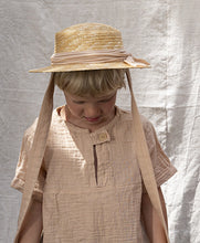 Load image into Gallery viewer, Frou Frou - CLASSIC CANOTIER HAT 綁帶圓頂草帽 (Nude)
