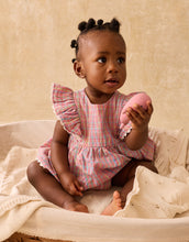 Load image into Gallery viewer, Louise Misha - Rompers Lena (Pink Pomelo Checks)

