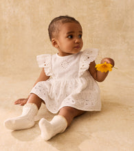 Load image into Gallery viewer, Louise Misha - Rompers Lenali (Off-White Schiffli)
