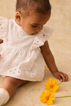 Load image into Gallery viewer, Louise Misha - Rompers Lenali (Off-White Schiffli)
