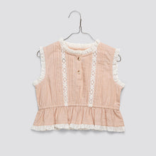 Load image into Gallery viewer, Little Cotton Clothes - Fay blouse in powder (2Y-6Y)
