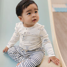 Load image into Gallery viewer, Pehr - Long Sleeve Bodysuit (Aquatic)
