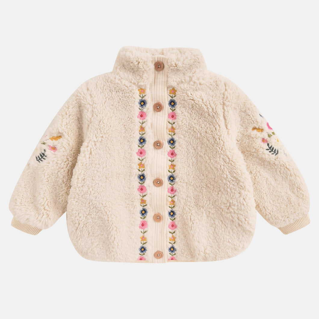 Louise Misha - Coat Rosinna (Cream) 3Y-5Y