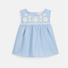 將圖片載入圖庫檢視器 Louise Misha - 刺繡背心上衣 (藍)
