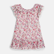 將圖片載入圖庫檢視器 Louise Misha - Dress Natiyana (Cream Floral Stripes)
