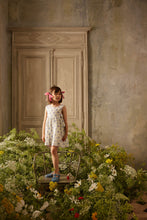 將圖片載入圖庫檢視器 Louise Misha - 薄紗雙蝴蝶結小洋裝 (Flower Dunes) 3Y+
