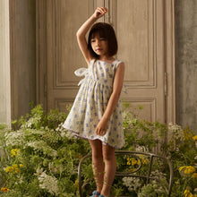 將圖片載入圖庫檢視器 Louise Misha - 薄紗雙蝴蝶結小洋裝 (Flower Dunes) 3Y+
